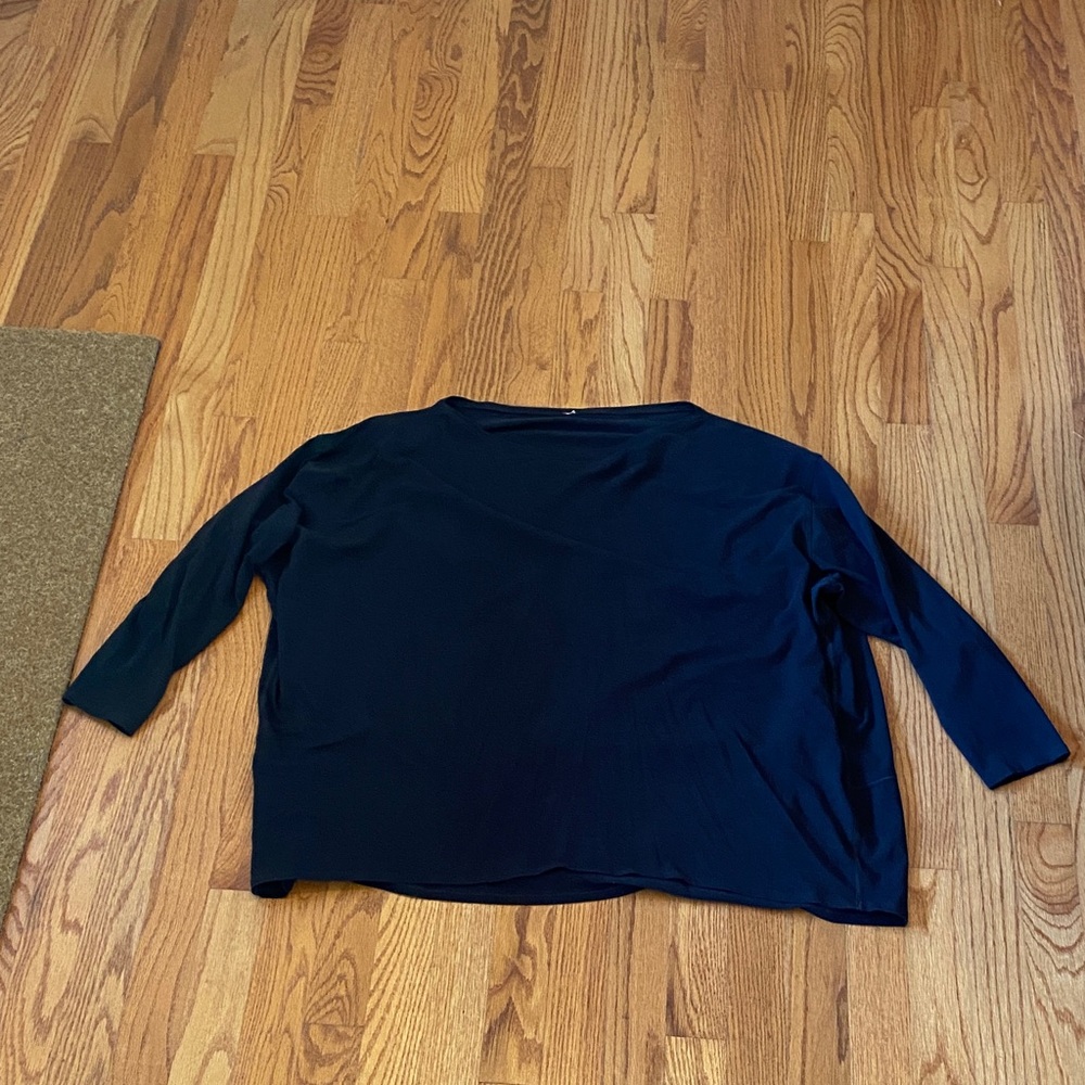 Lululemon Back In Action Organic Cotton Long-Sleeve Shirt